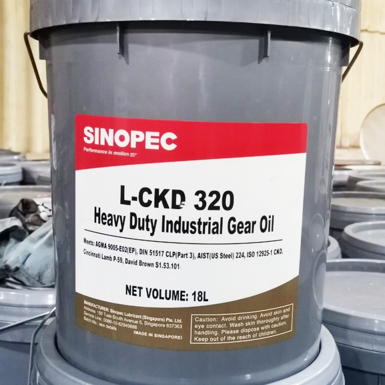 Dầu bánh răng Sinopec L-CKD 320 HD