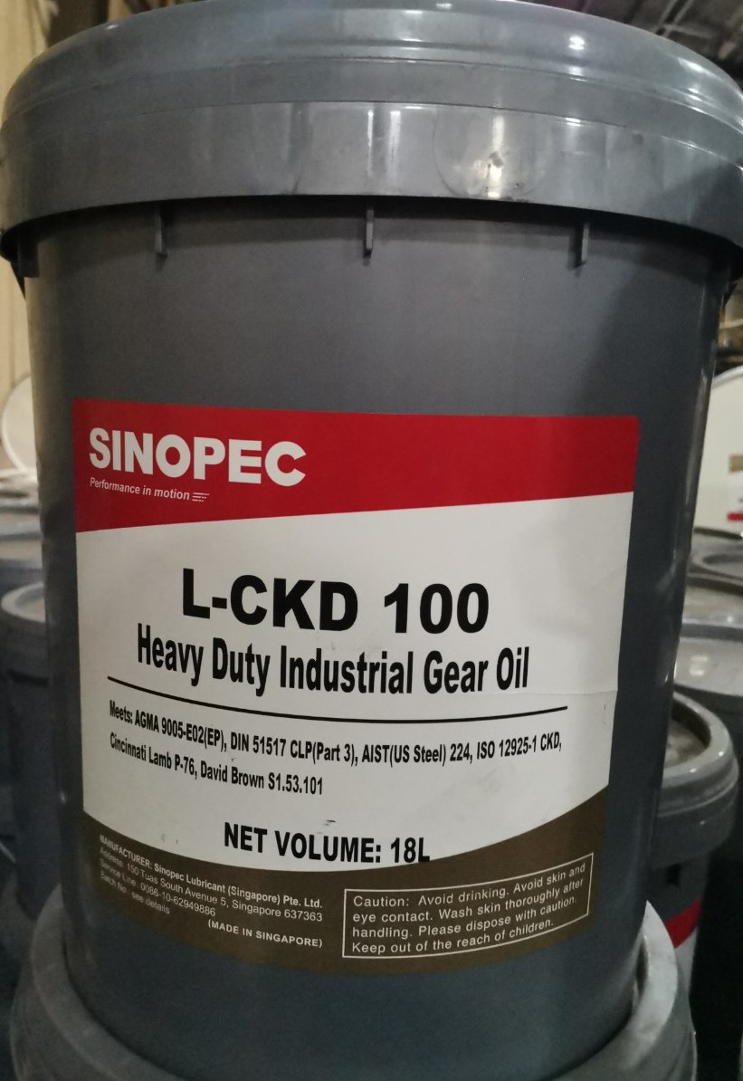 Dầu bánh răng Sinopec L-CKD 100 HD