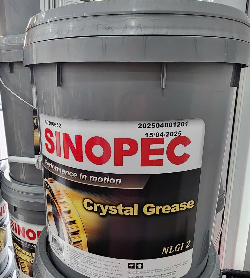 Mỡ Sinopec Crystal NLGI 2