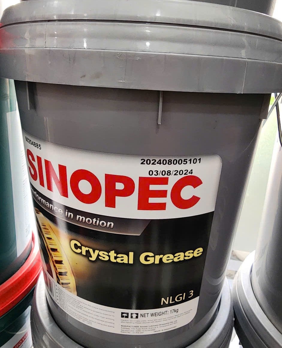 Mỡ Sinopec Crystal NLGI 3