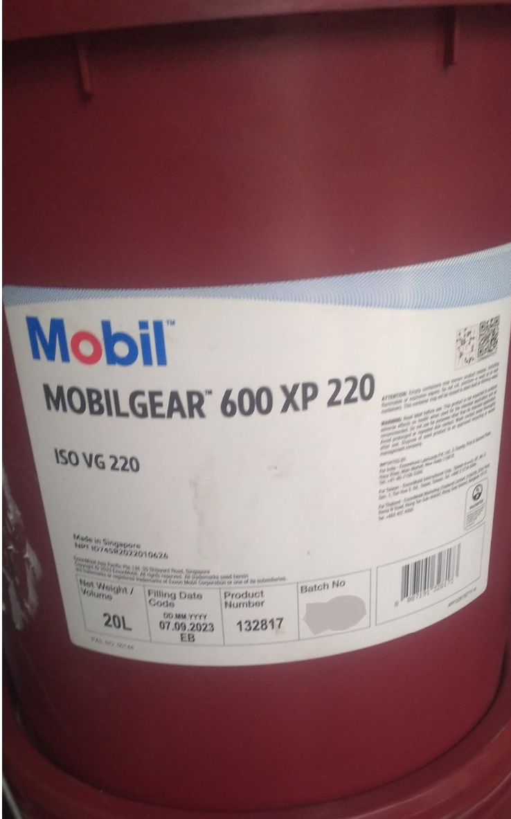 Dầu Mobil Gear 600 XP 220