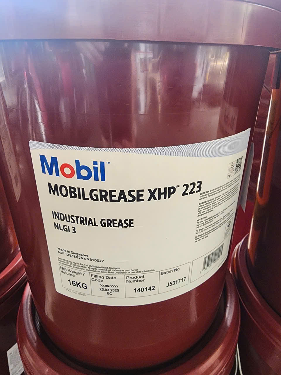 Mỡ Mobil grease XHP 223